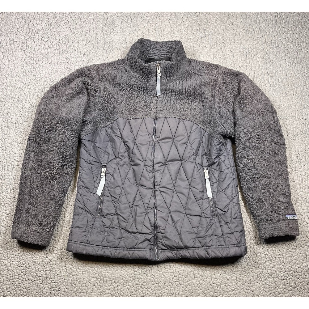 VTG Patagonia Womens Retro X Sherpa Deep Pile Jacket Maverick Size S Made USA